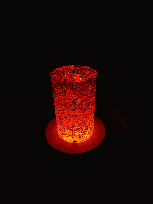 FlameGlow – Resin Flammenlampe