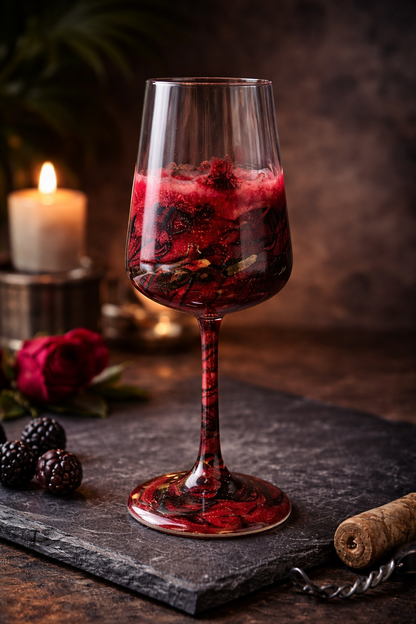 Dark Romance – Handgemachte Weingläser